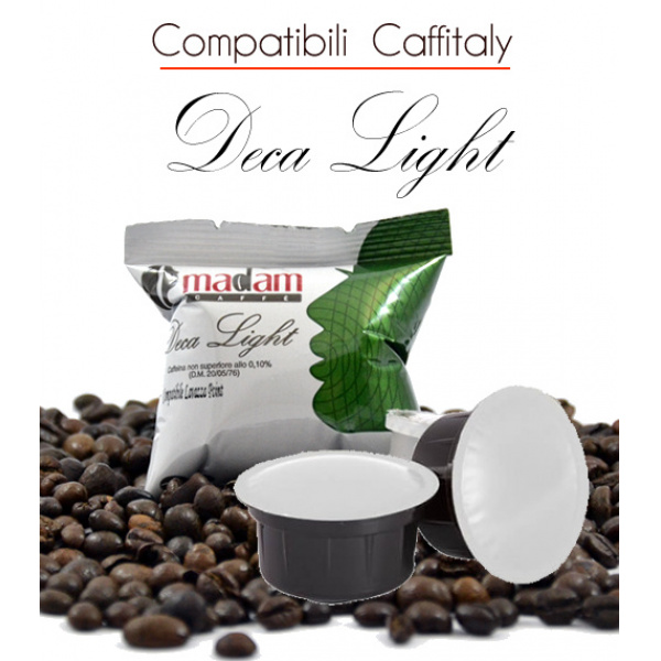 100 Capsule Deca Light comp . CAFFITALY